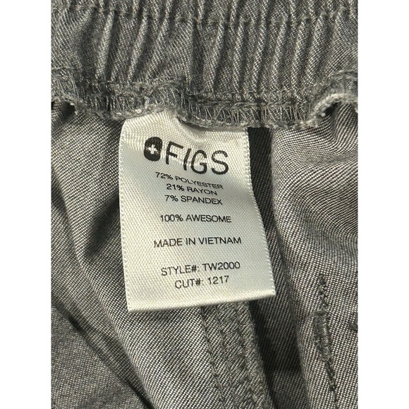 FIGS Women's Yola Skinny Scrub Pants Graphite Size XS Regular Length - Picture 4 of 5